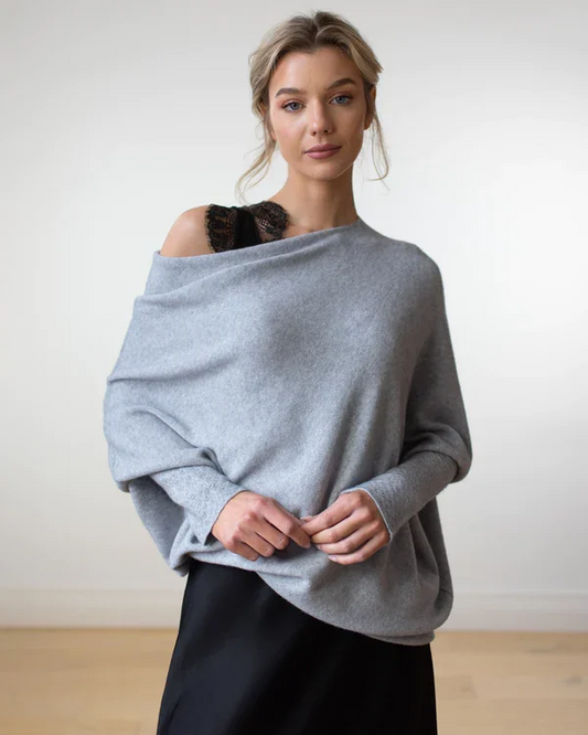 Amara™ | Elegant asymmetric sweater