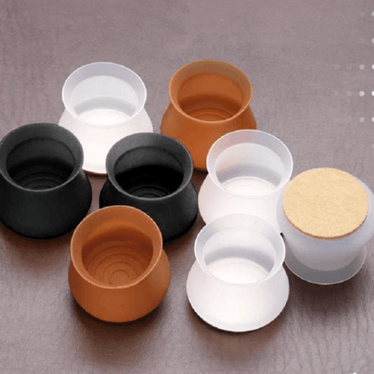 SwiftlyGlide™ | Silicone Table and Chair Leg Protectors [2+2 Free]