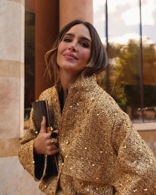 Glimmer™ Fashionable shimmering jacket for women