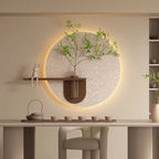 Minimalistische Mondwandlampe Kunst