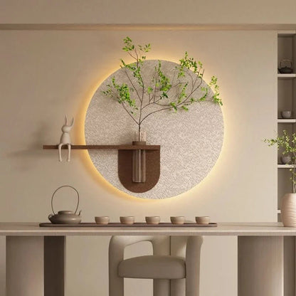 LunaGlow™ - Minimalistische Mondwandlampe Kunst