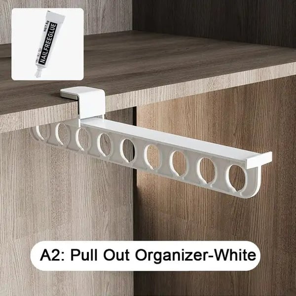 1+1 Free | PullOut™ - Extendable Clothes Rail [Last Day Discount]