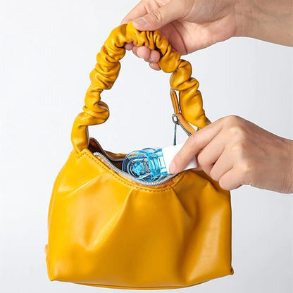 Kompakter tragbarer Pillenentferner und Aufbewahrungsbox für unterwegs Gesundheit