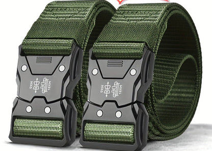 Robuster Unisex-Taktik-Nylon-Gürtel für Outdoor und den täglichen Gebrauch