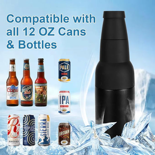 Mattiertes Bierglas für eiskalte Getränke
