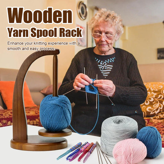 Rotara™ - Portable, rotating yarn stand 
