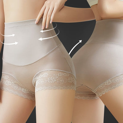 Hot Style Silky High Waist Panties 