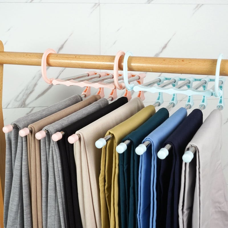 Multirack™ | 5-in-1 Magic Pants Rack - Set of 2