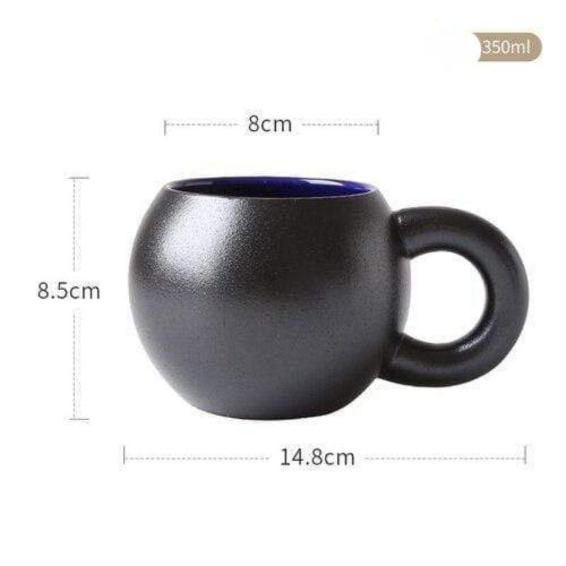 Handgefertigte Keramik-Nil-Tasse für den täglichen Kaffeegenuss