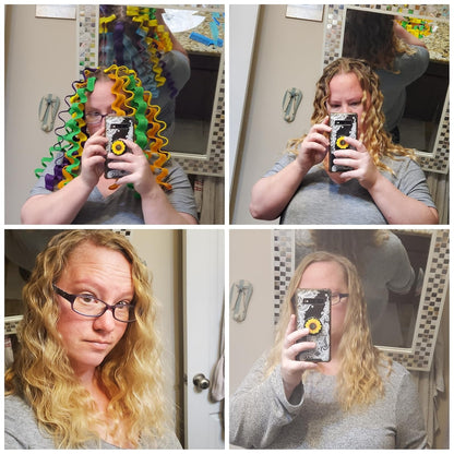 CurlSerene™ - Hitzefreies Spiralhaarband-Set