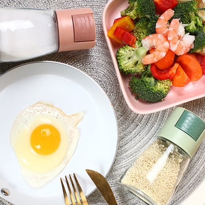 SpiceUp™ | Adjustable Salt and Pepper Dispenser
