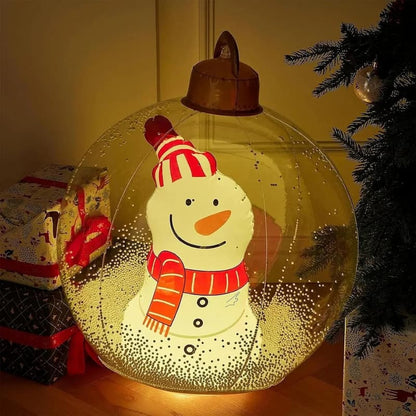 HolidayGlow™ - Fernbediente aufblasbare Lichtdekoration