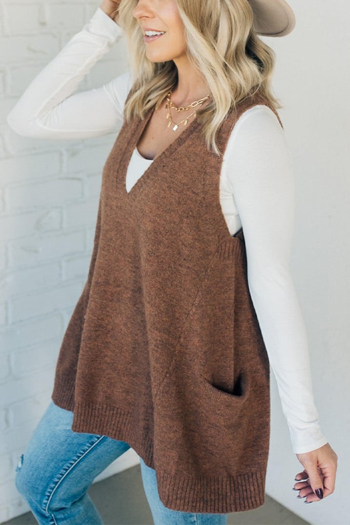 Cozyknit™ | Cozy Pocket Pullover Vest