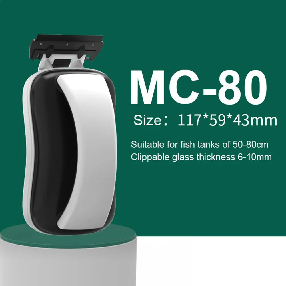 MagClean™ | Magnetic Aquarium Glass Cleaner Scraper