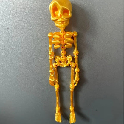 Gruseliger Skelett Kühlschrankmagnet für Halloween-Dekor