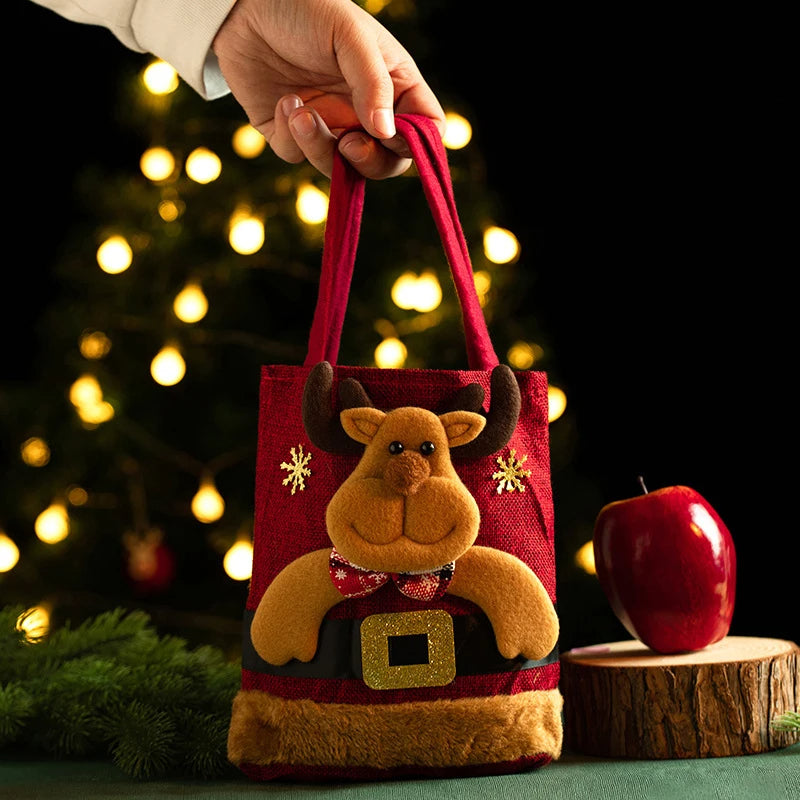 RedTote™ – Festive Linen Gift Bags | Holiday Collection