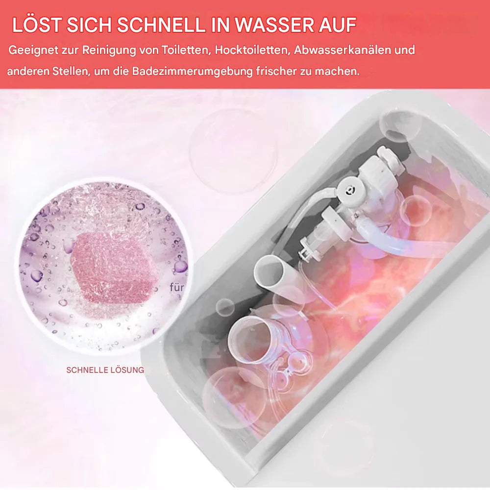 5+5 GRATIS | Automatische WC-Reinigungstabletten – Entkalken & Desodorieren [Letzter Tag Rabatt]