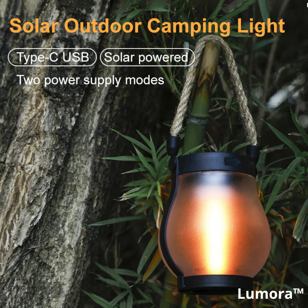 Lumora™ - Solarbetriebene Außenlaternenbeleuchtung