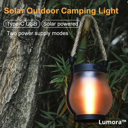 Lumora™ - Solarbetriebene Außenlaternenbeleuchtung