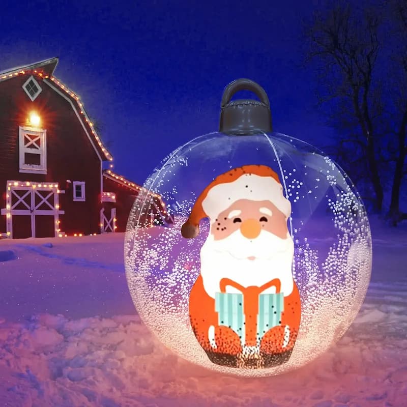 HolidayGlow™ - Fernbediente aufblasbare Lichtdekoration