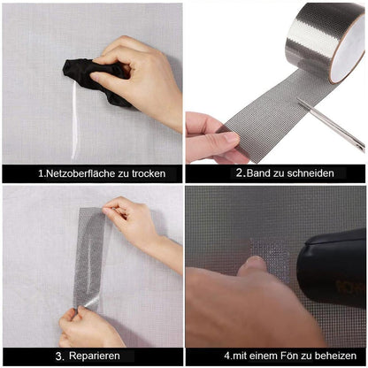 BugBlocker™ - Wetterfeste Reparaturklebeband für Fliegengitter