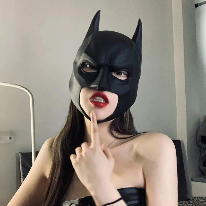 Halloween Superhelden Kostüm Maske