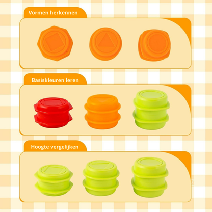 StackMaster Jr. – Steigern Sie Konzentration und motorische Fähigkeiten mit spannendem, schnellem Stapelspaß