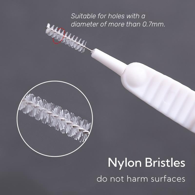 CleanEdge™ - Präzises Nylonbürsten-Set für Fugen & Ecken
