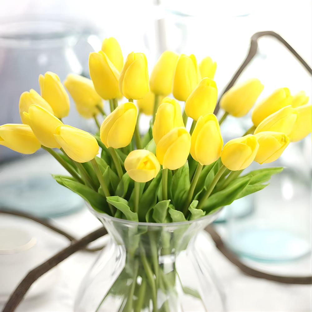 BloomAura - Lebendige Tulpen, die ohne Wasser frisch bleiben und nicht welken