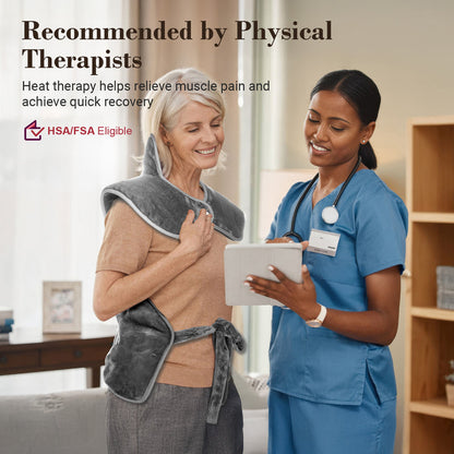 ThermoWrap™ - Beruhigende Wärme-Therapie für Nacken und Schultern