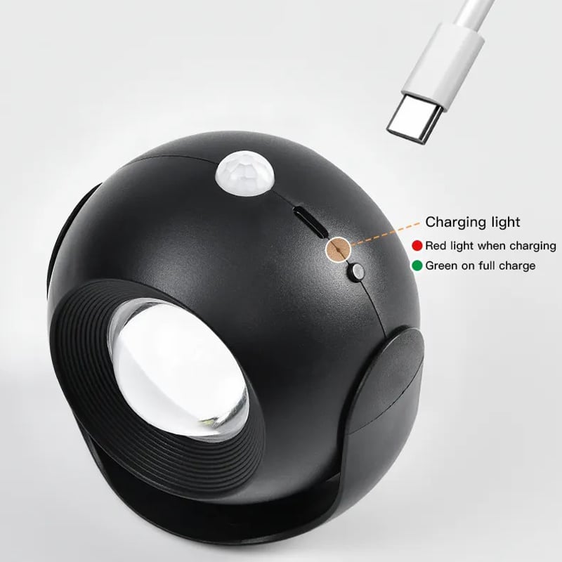 LumaGlow™ - LED Wiederaufladbare Innenwandlampe