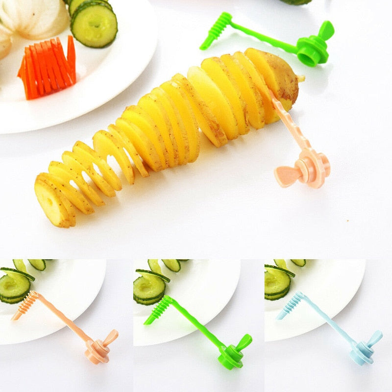 Ergonomischer Spiralschneider für Gemüse für gesundes Kochen