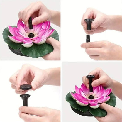 Lotusbeam™ | Solar Lotus Fountain