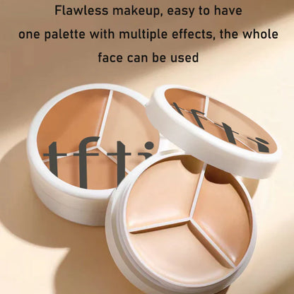 SkinBlend™ | Tri-color concealer palette with brush