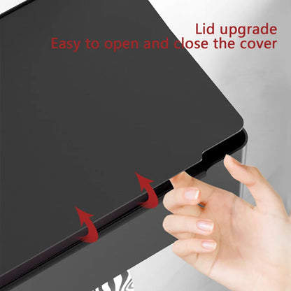 Rolluxe™ – 2-in-1 toilet paper holder with storage box