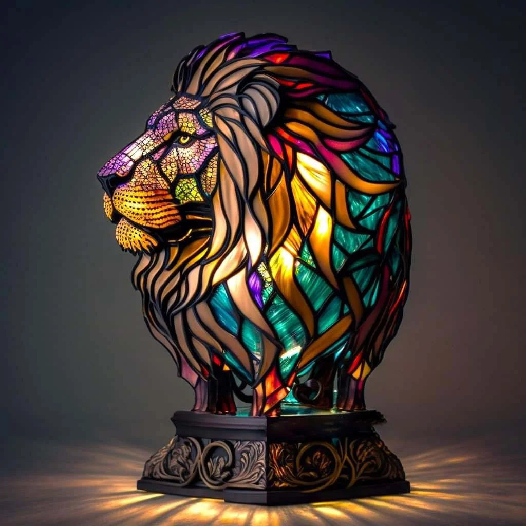 ARTWORK™ | Stained Glass Animal Lamp