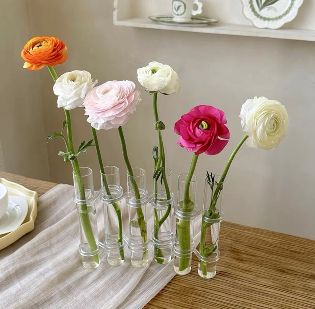 Klappbare Blumenvase Dekoration
