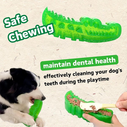SnackSaver™ - Interaktives Krokodil-Hundespielzeug