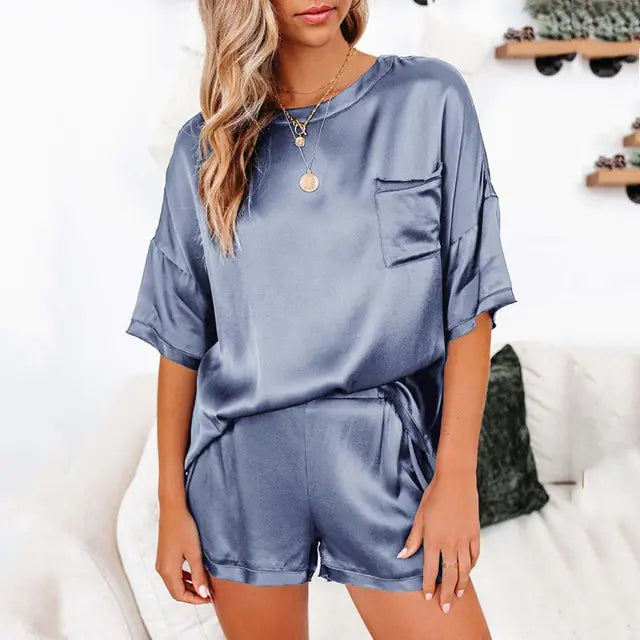 Viola™ | Satin Two-Piece Set