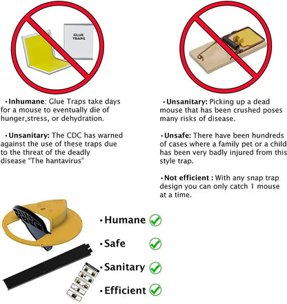 FlipLid™ – Effective mousetrap with flip lid