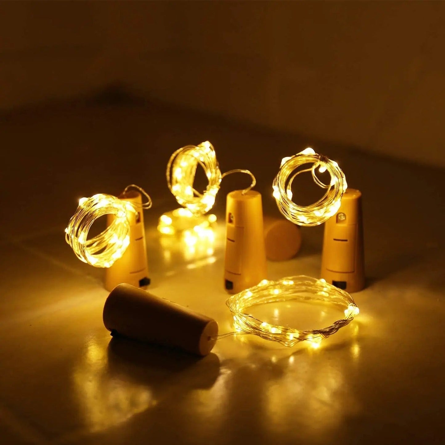 Snowstar™ – LED Bottle Cork String Lights | Holiday Collection