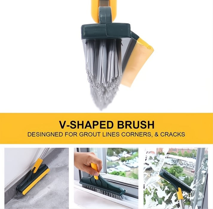CleanSweep™ - 2-in-1 Bodenbürste für Ecken & Fugen