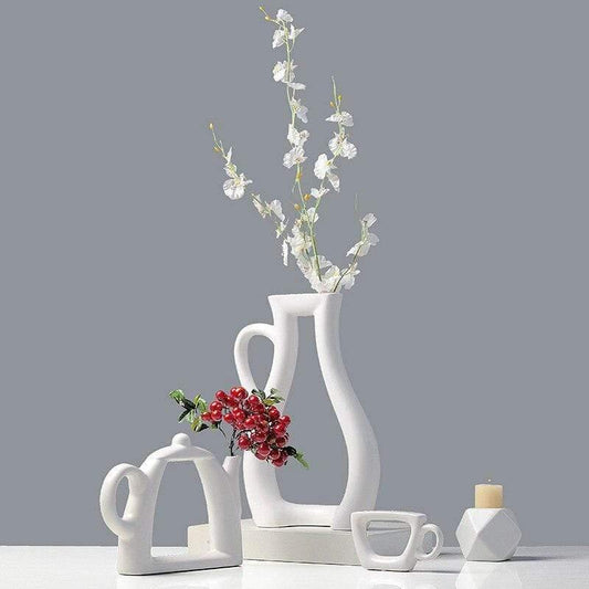 Elegante Keramikvase Lola für moderne Wohnkultur