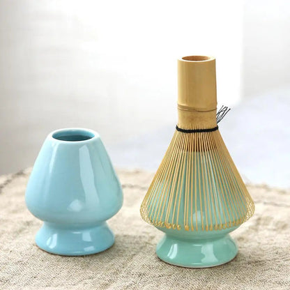 Keramik Matcha Teeset für traditionelle Zen-Rituale