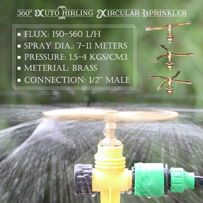 AquaSpin™ - 3/4 Arm Drehspender