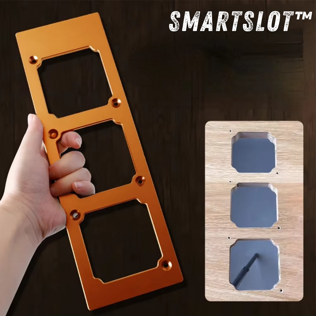 SmartSlot™ - Präzisions-Steckdosen-Schablonenwerkzeug