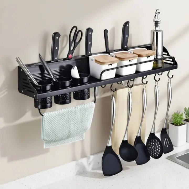 OrderlyNest™ - Küchen-Wandregal-Organizer