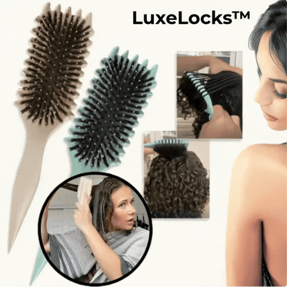 1+1 GRATIS | LuxeLocks™ - Entwirrbürste für definierte Wellen [Letzter Tag Rabatt]