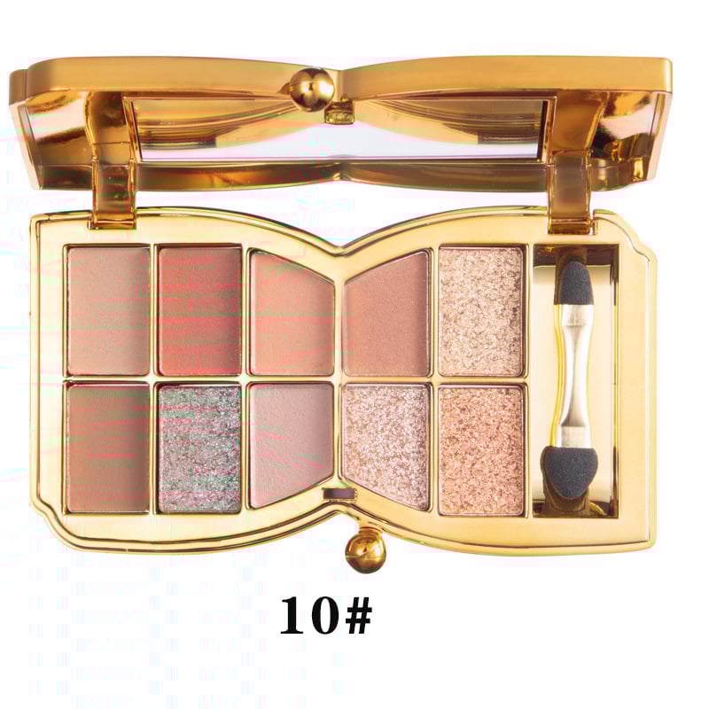 ShimmerGlam™ | 10 Colors Sparkle Shimmer Eyeshadow Palette