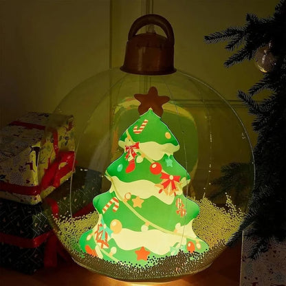 HolidayGlow™ - Fernbediente aufblasbare Lichtdekoration